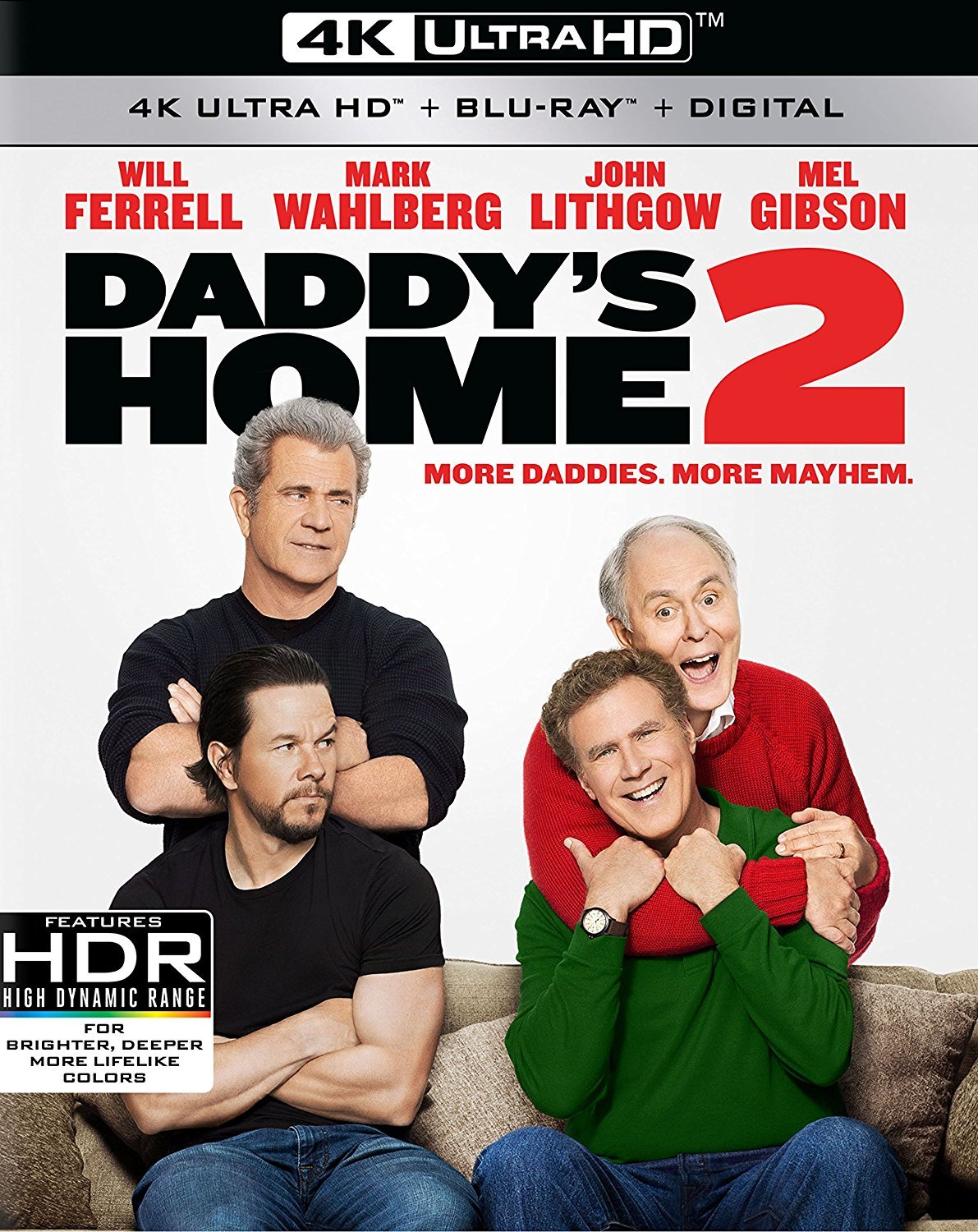 Daddy's Home 2 4K (2017)(Slip)