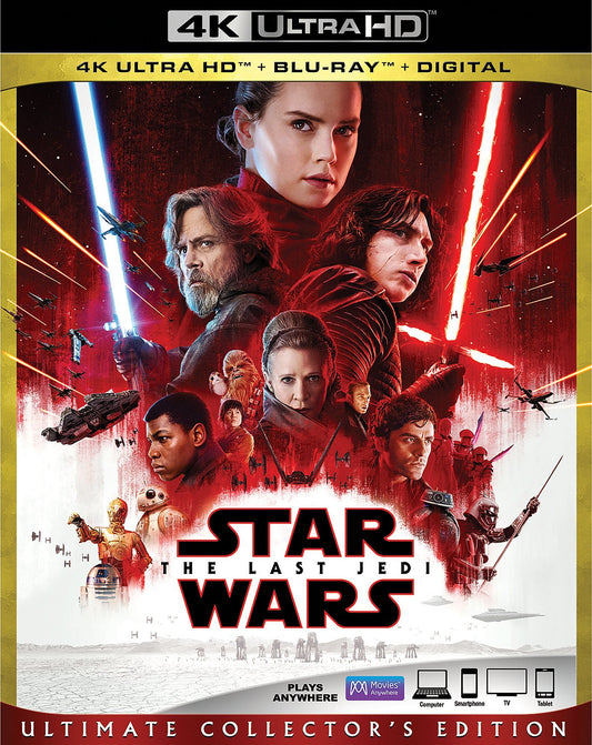 Star Wars: Episode VIII - The Last Jedi 4K (Slip)