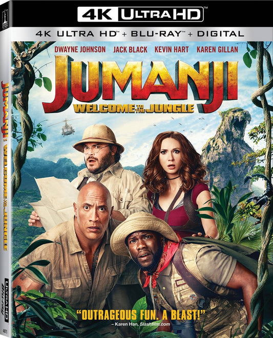 Jumanji: Welcome to the Jungle 4K (Slip)