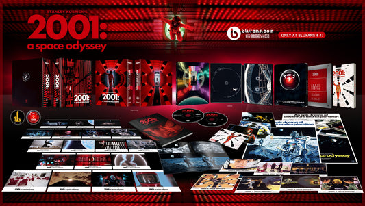 2001: A Space Odyssey 4K XL Full Slip SteelBook (Blufans OAB#47)(China)