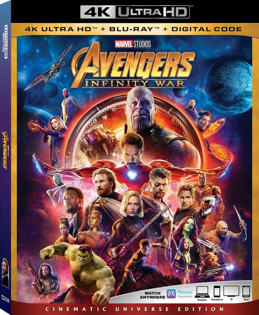 Avengers: Infinity War 4K (Slip)