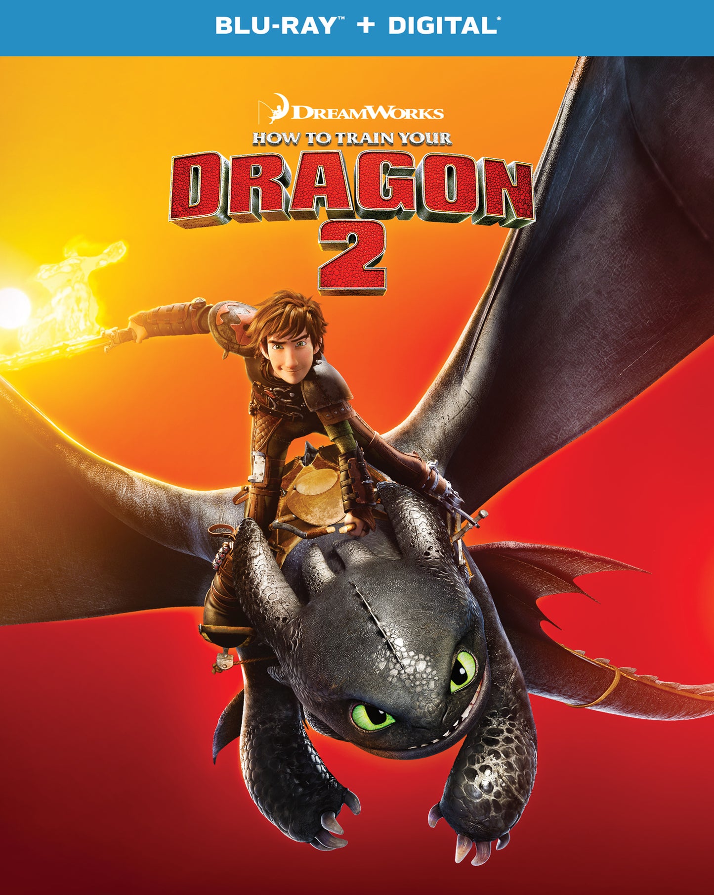 How to Train Your Dragon 2 (BD + Digital Copy)(2014)(Slip)