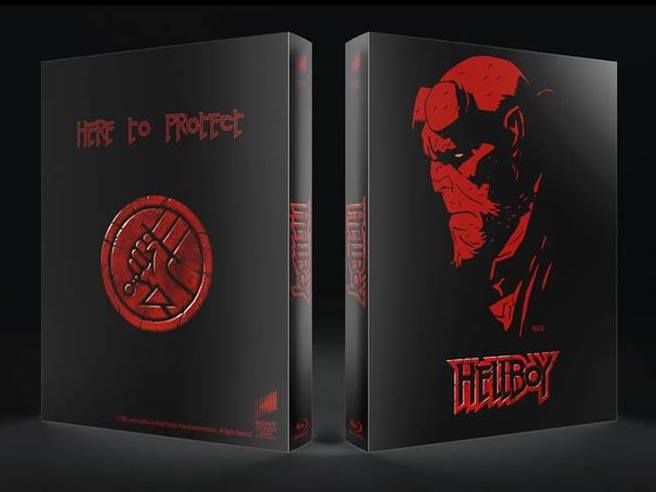 Hellboy Full Slip SteelBook + Lenticular Magnet (2004)(FAC#084)(Czech)