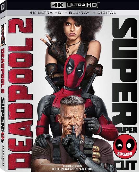 Deadpool 2: Unrated Super Duper Cut 4K (4-Disc)(2018)