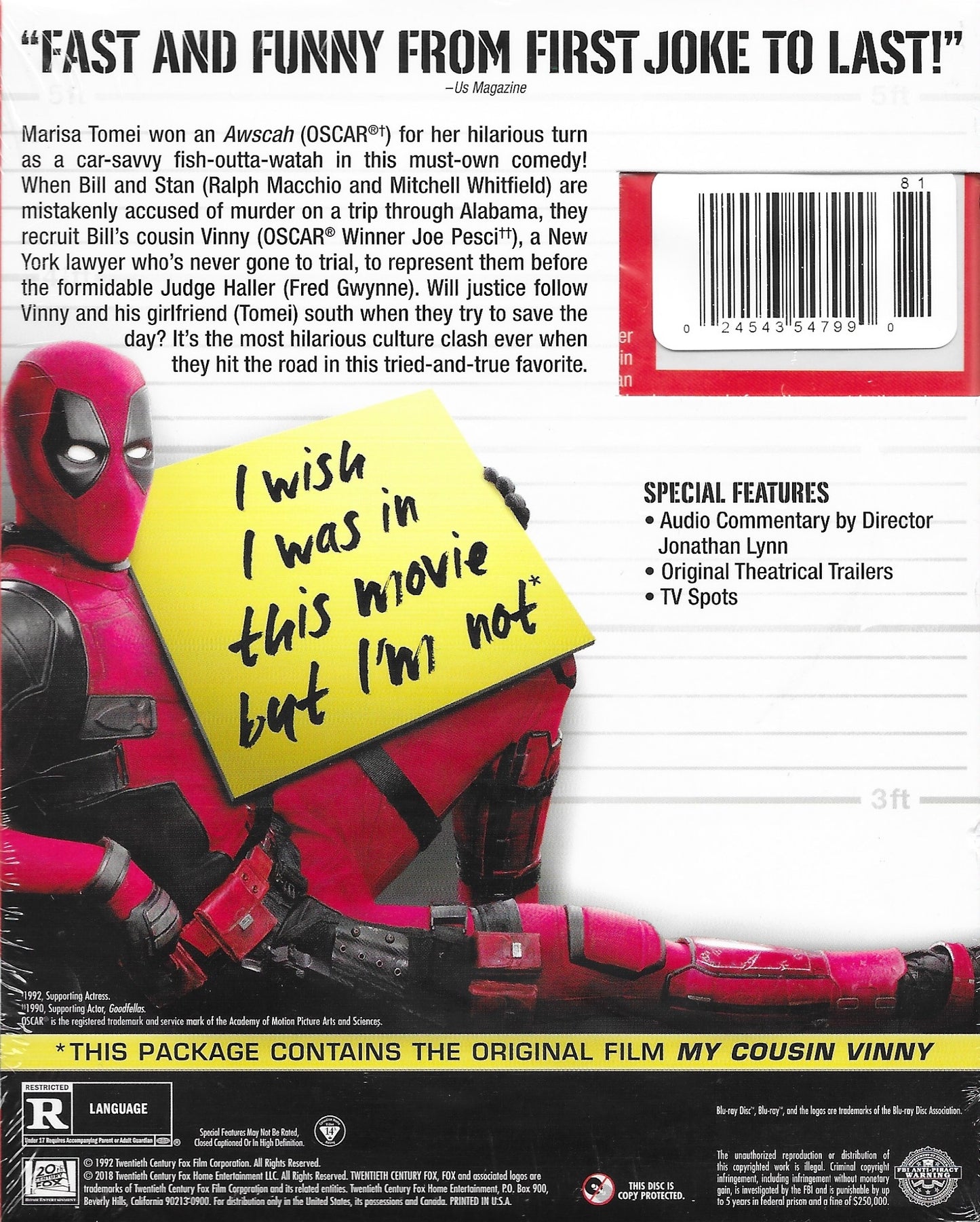 My Cousin Vinny: Deadpool Photobomb Edition (Exclusive Slip)