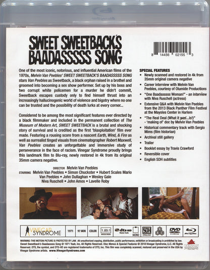 Sweet Sweetback's Baadasssss Song: Limited Edition (VS-223)(Exclusive)