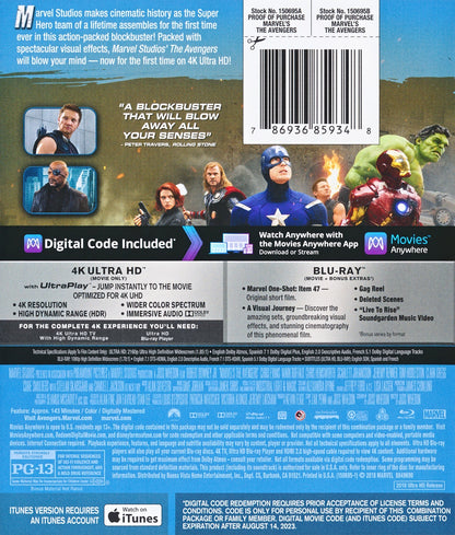 The Avengers 4K (2012)