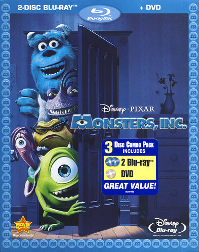 Monsters Inc. (BD/DVD)(Slip)