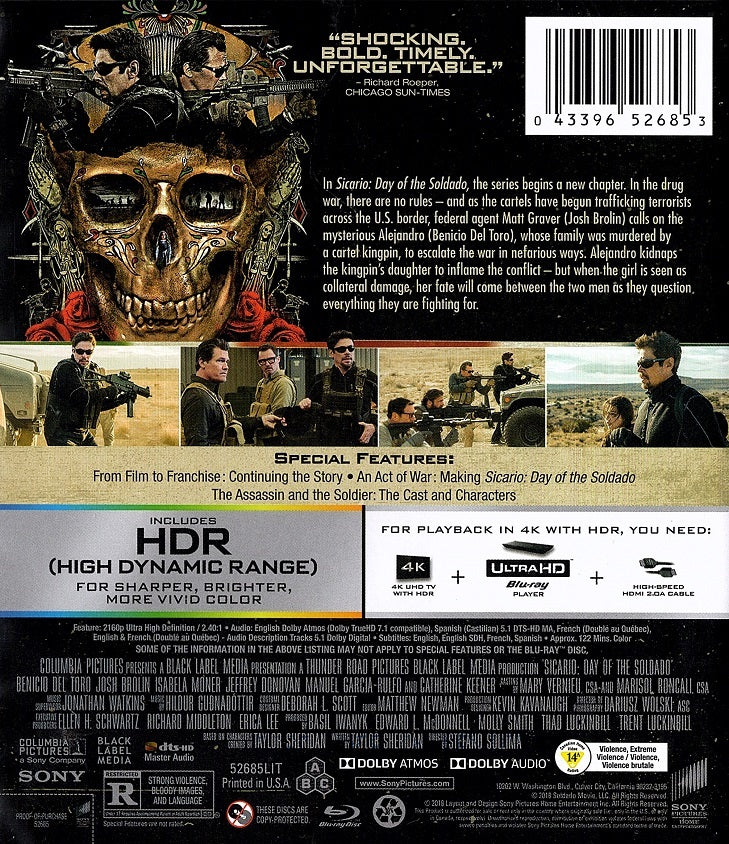 Sicario: Day of the Soldado 4K