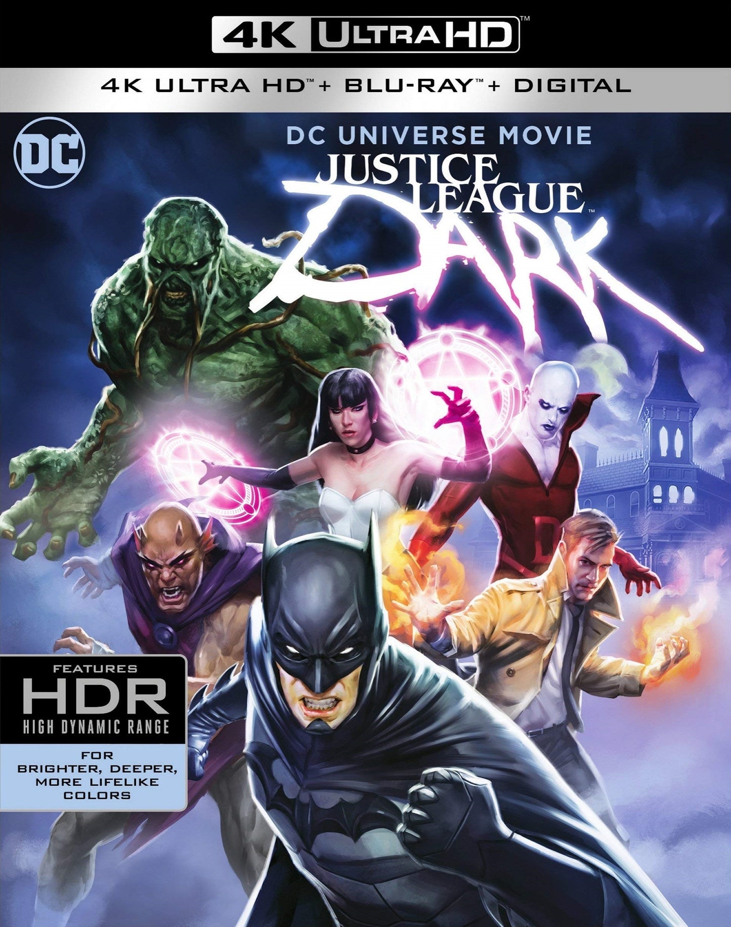 Justice League: Dark 4K - DC Universe Animated Original Movie #28 (Slip)