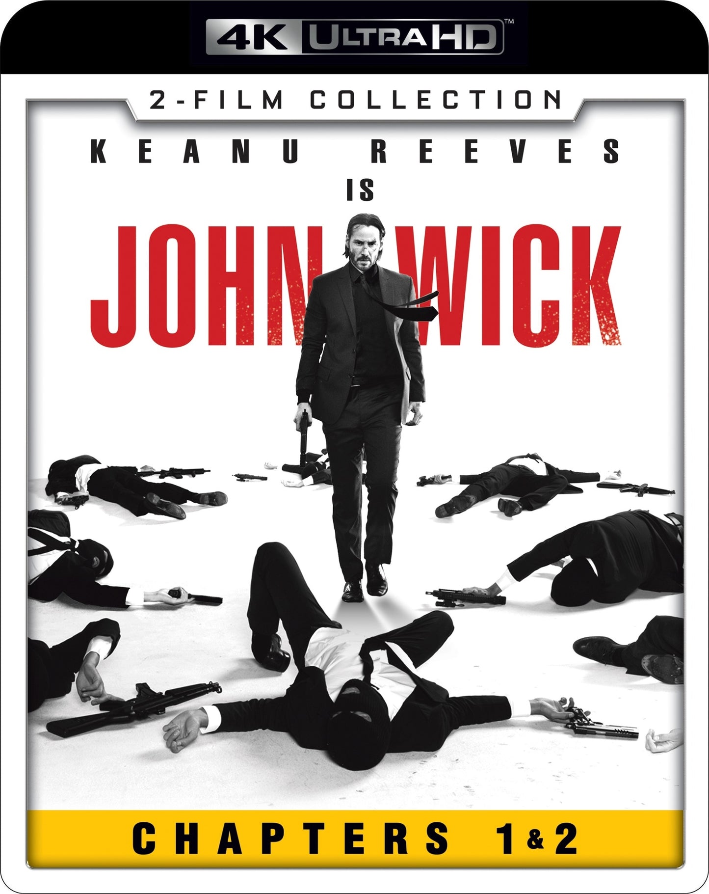 John Wick 1 & Chapter 2 4K (2-Disc)(Slip)