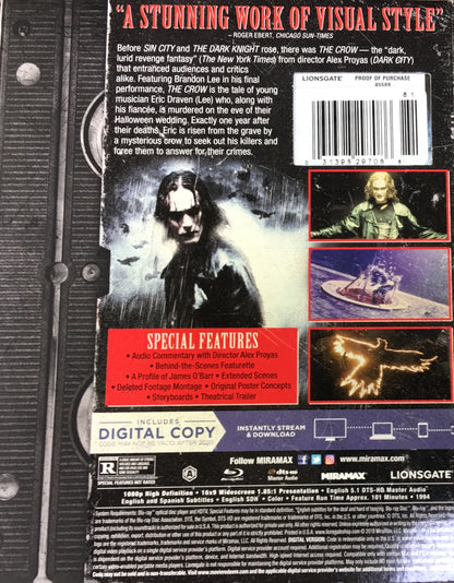 The Crow: VHS Edition (Exclusive Slip)