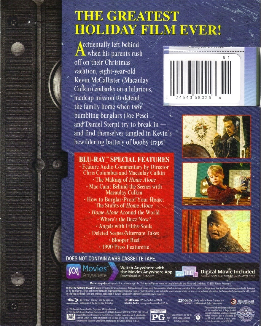 Home Alone: VHS Edition (1990)(Exclusive Slip)