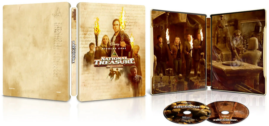 [Pre-Order] National Treasure 4K SteelBook (2004)