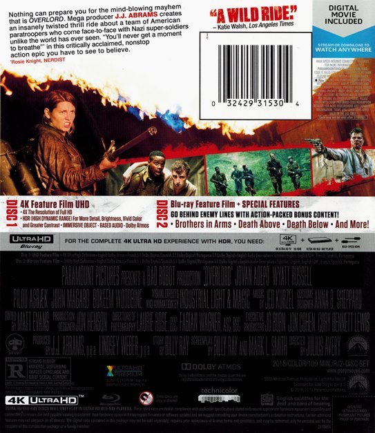 Overlord 4K (2018)