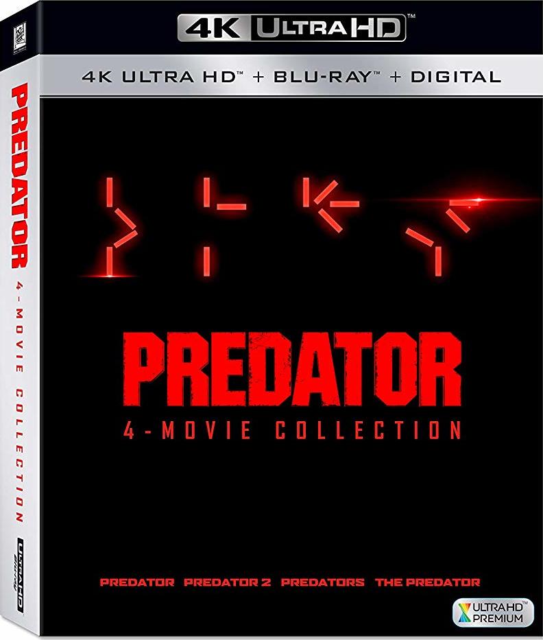 Predator 4K 4-Movie Collection (1987-2018)