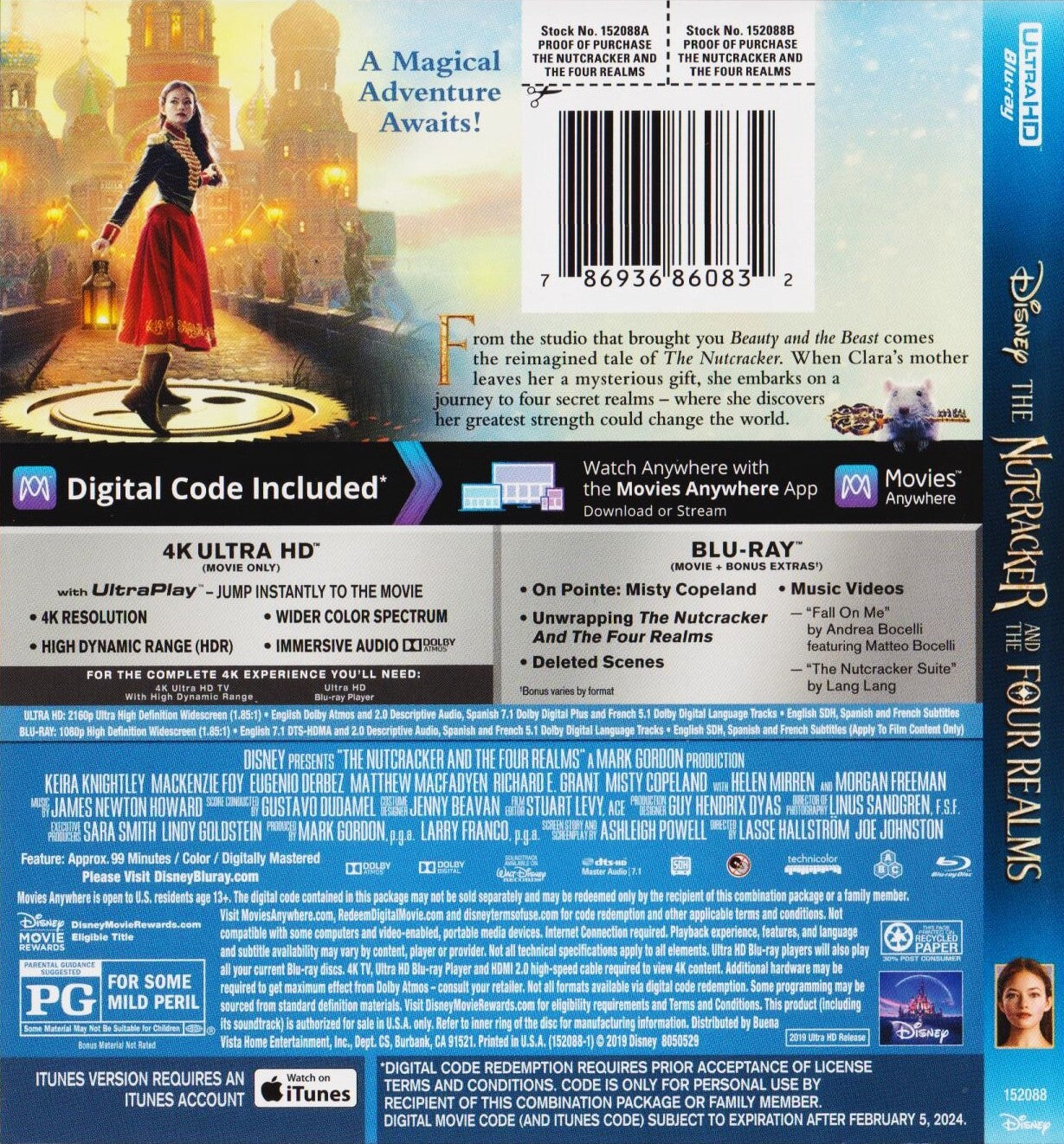 The Nutcracker and the Four Realms 4K