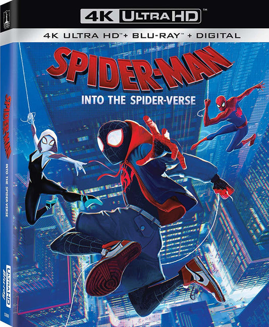 Spider-Man: Into the Spider-Verse 4K (Spiderman)(Spiderverse)(Slip)