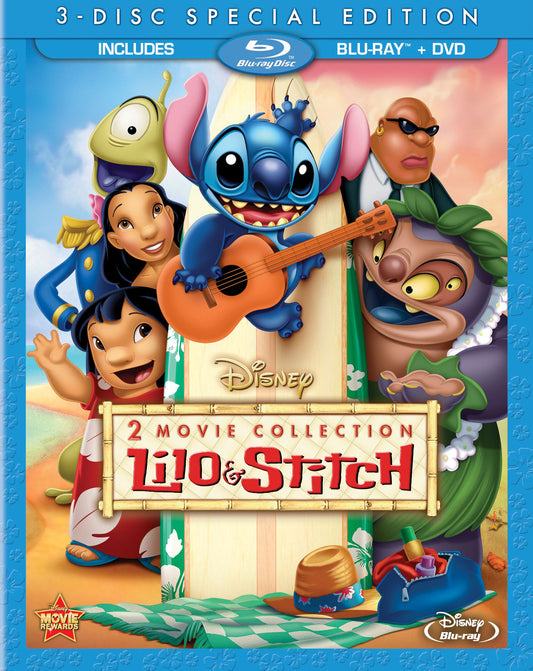 Lilo and Stitch (2002) / Lilo and Stitch 2: Stitch Has a Glitch (BD/DVD)(Slip)