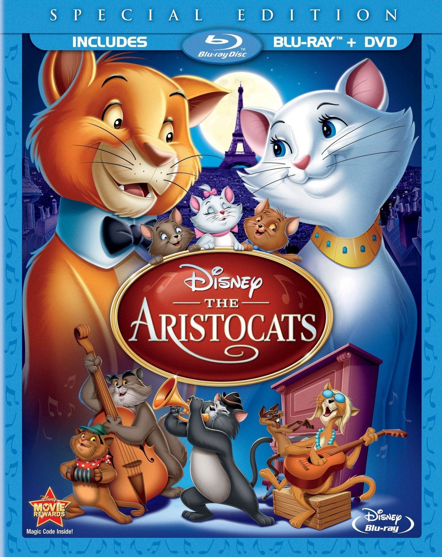 The Aristocats: Special Edition (BD/DVD)(Slip)