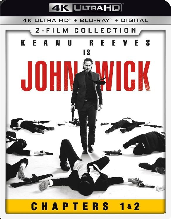 John Wick 1 & Chapter 2 4K (4-Disc)(Slip)