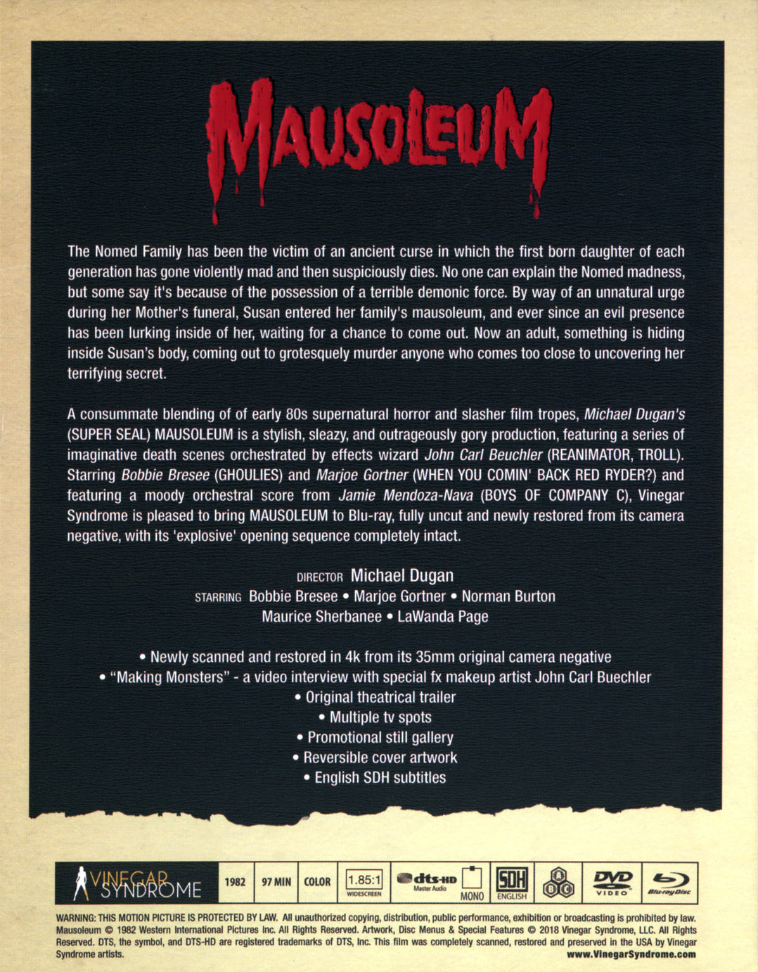 Mausoleum: Limited Edition (VS-257)(Exclusive)