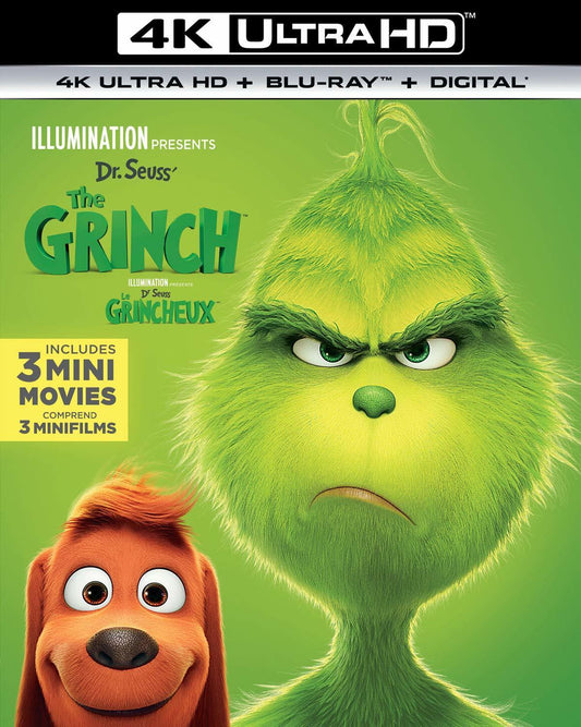 Dr. Seuss' The Grinch 4K (2018)(Canada)(Slip)
