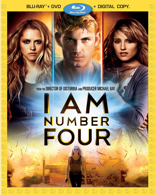 I am Number Four (BD/DVD + Digital Copy)(Slip)*