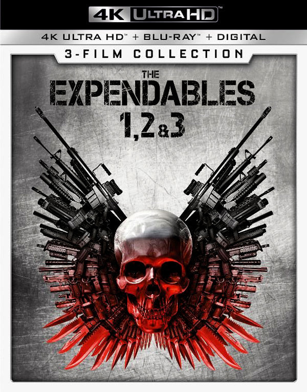 The Expendables 1-3 Trilogy 4K (Best Buy Exclusive Slip)