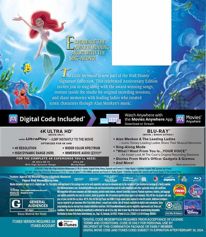 The Little Mermaid 4K (1989)