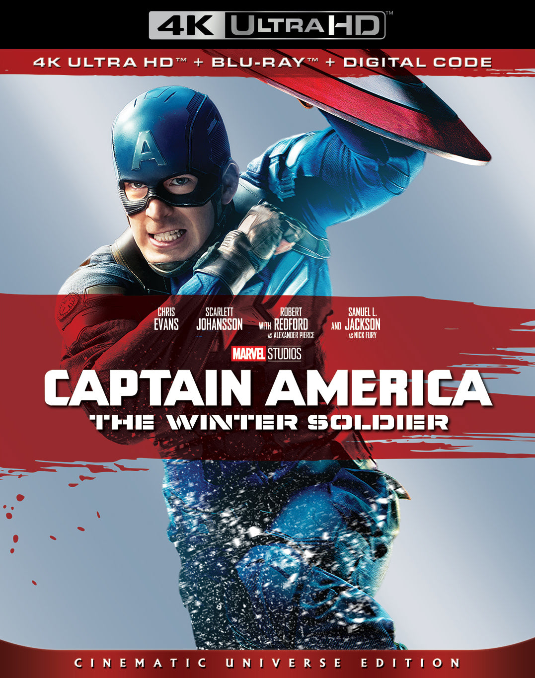 Captain America: The Winter Soldier 4K (Slip)