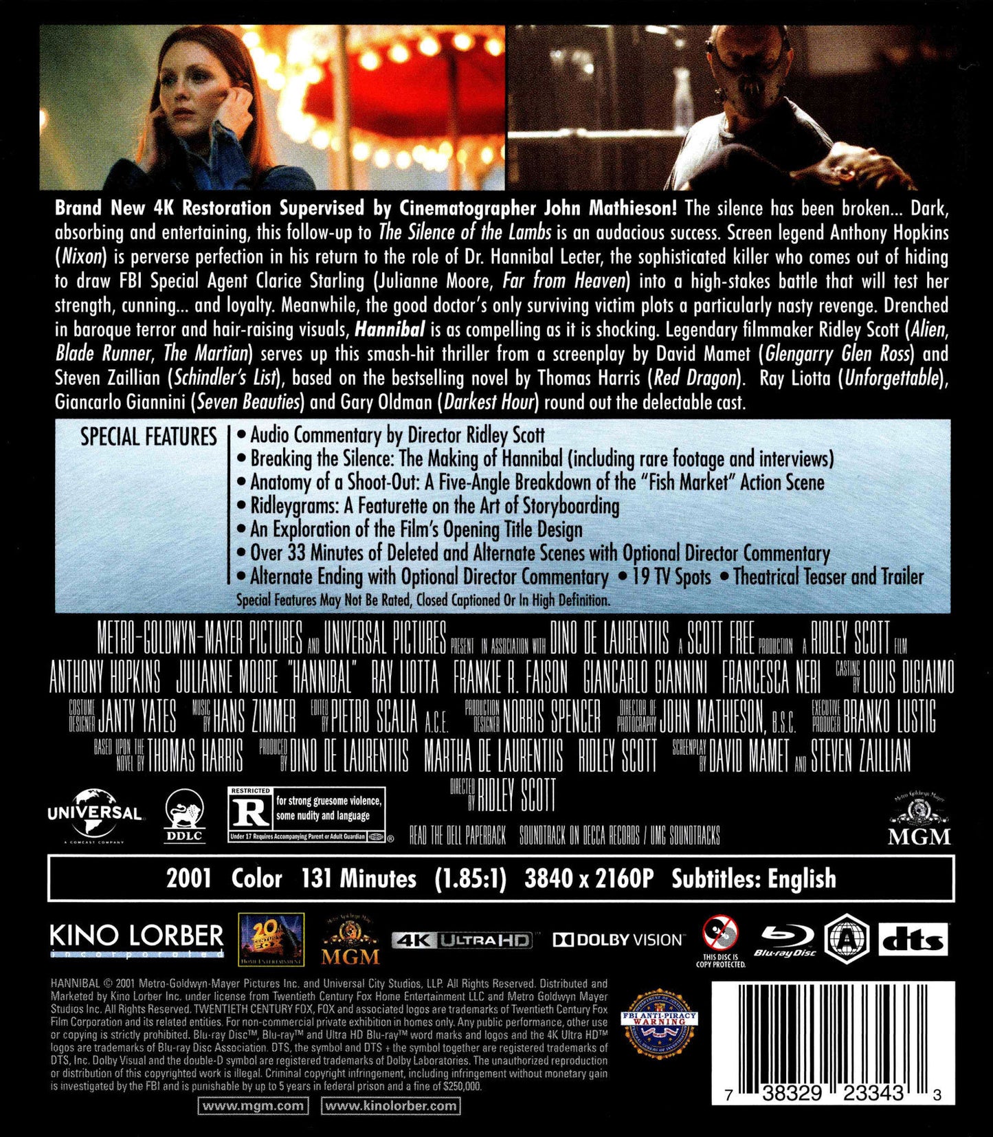 Hannibal 4K (2001)