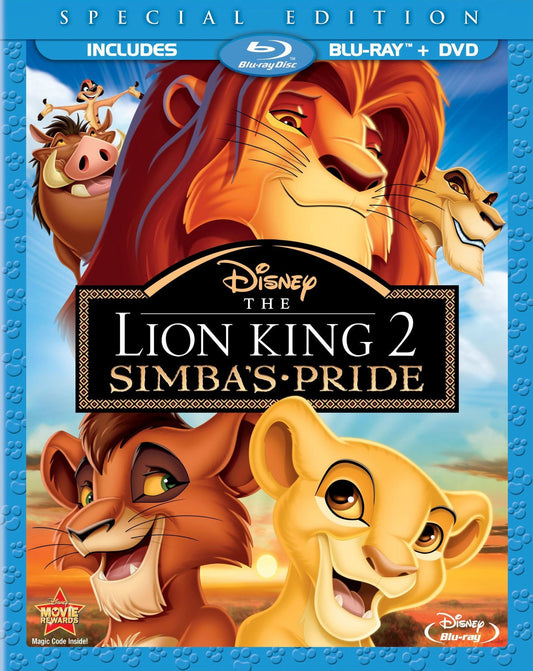 The Lion King 2: Simba's Pride - Special Edition (BD/DVD)(Slip)