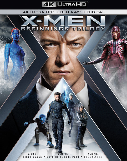 X-Men Beginnings Trilogy 4K: Limited Edition (Slip)