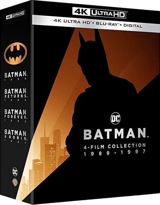 Batman 4K 4-Film Anthology Collection: Returns / Forever / Robin (BD + Digital Copy)(Slip Box)