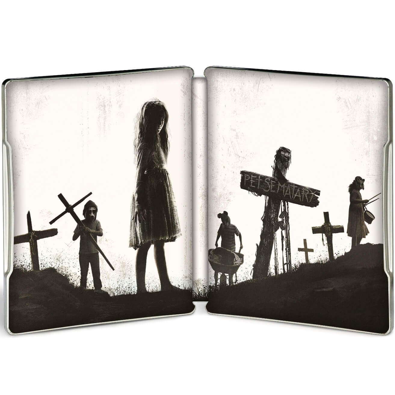 Pet Sematary 4K XL Full Slip SteelBook + Lenticular Magnet (2019)(FAC#125)(Czech)
