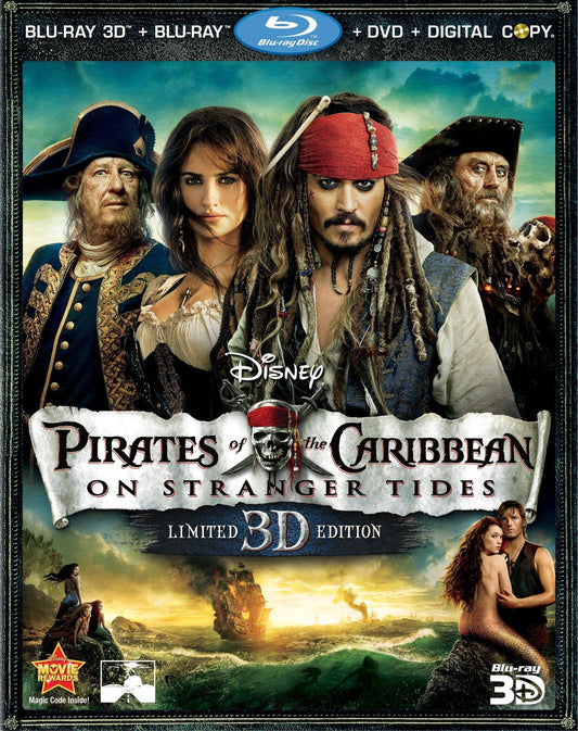 Pirates of the Caribbean: On Stranger Tides 3D (Lenticular Slip)