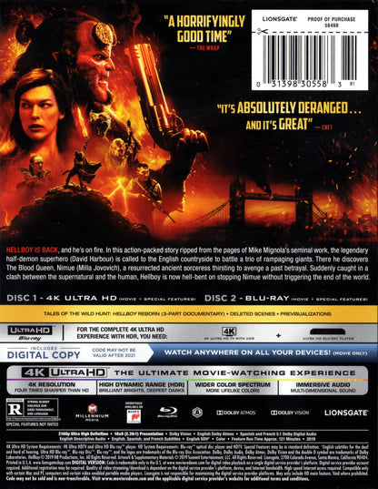 Hellboy 4K SteelBook (2019)(Exclusive)