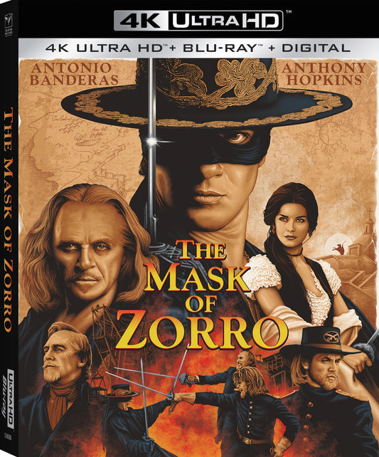 The Mask of Zorro 4K (Slip)