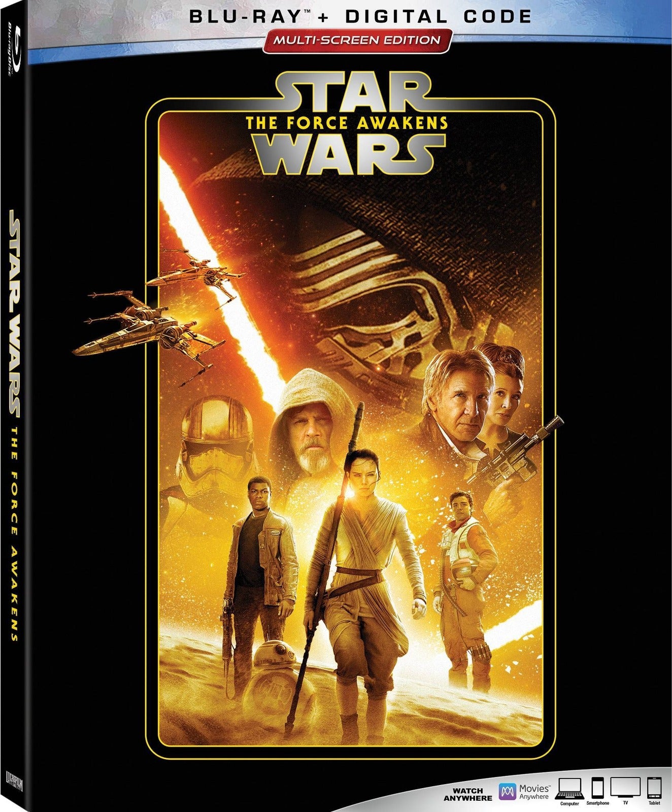 Star Wars VII: The Force Awakens (BD + Digital Copy)(Slip)