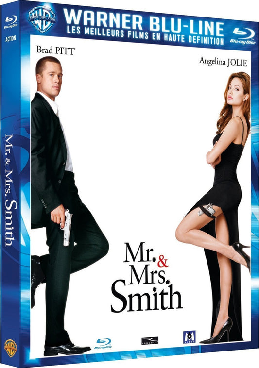 Mr. and Mrs. Smith: Warner Blu-Line (France)(Slip)