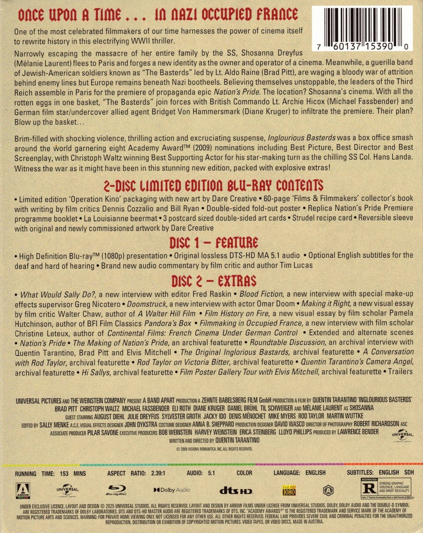 Inglourious Basterds: Limited Edition