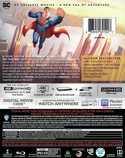 Superman: Man of Tomorrow 4K