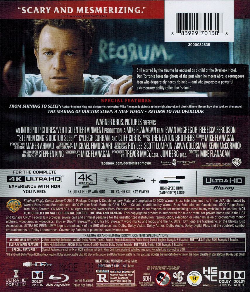 Doctor Sleep 4K: Director's Cut