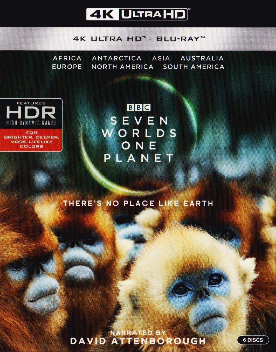 Seven Worlds, One Planet 4K (Slip)