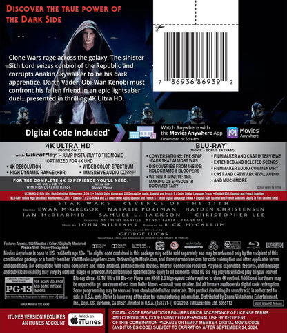 Star Wars: Episode III - Revenge of the Sith 4K