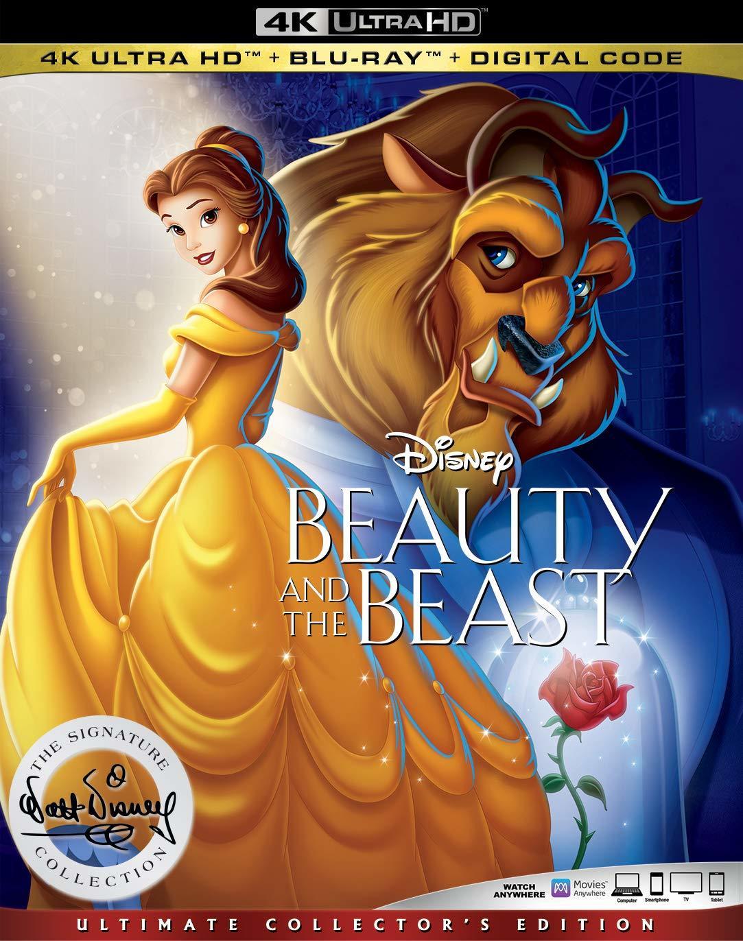 Beauty and the Beast 4K (1991)(Slip)