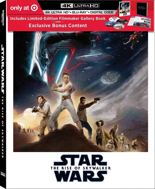 Star Wars: Episode IX - The Rise of Skywalker 4K DigiPack w/ Bonus Disc (Exclusive)