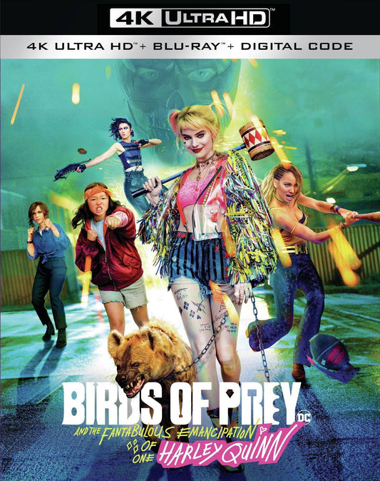 Birds of Prey 4K (And the Fantabulous Emancipation of One Harley Quinn)(Slip)