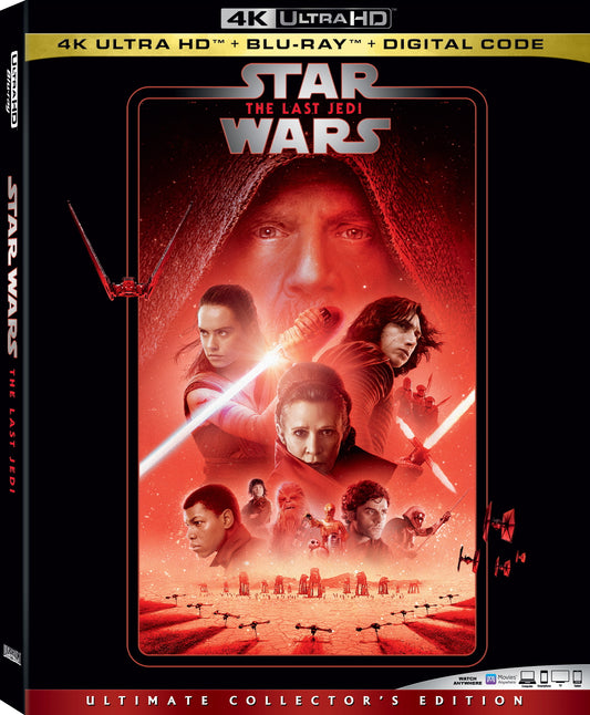 Star Wars: Episode VIII - The Last Jedi 4K (Re-release)(Slip)